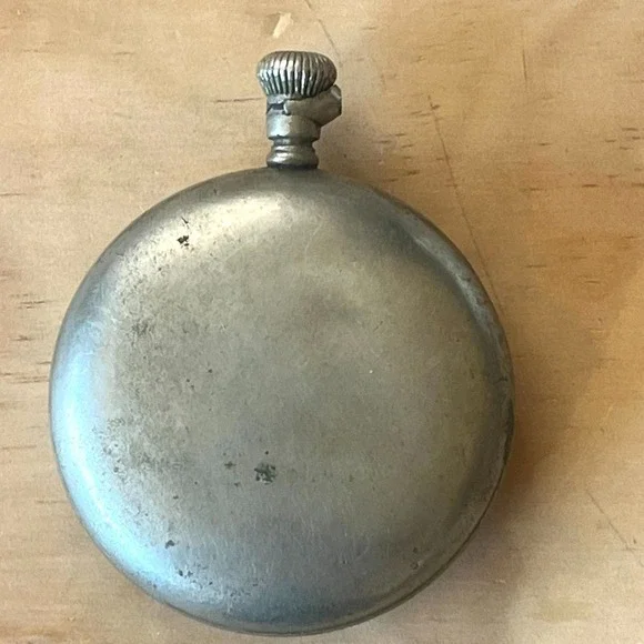 Vintage Elgin Pocket Watch Subdial Crown Stopper Parts Or Repair - Picture 2 of 11